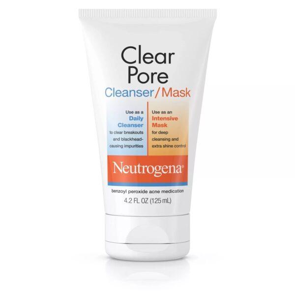 Neutrogena Clear Pore Facial Cleanser Mask - 4.2 fl oz 1