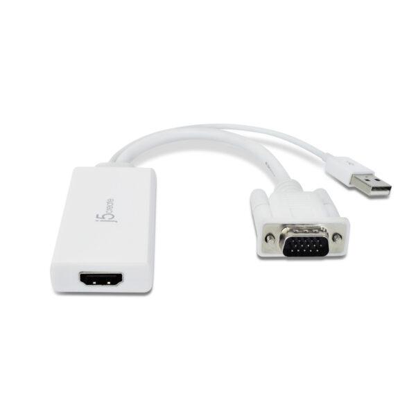 VGA To HDMI Video Audio Adapter 4