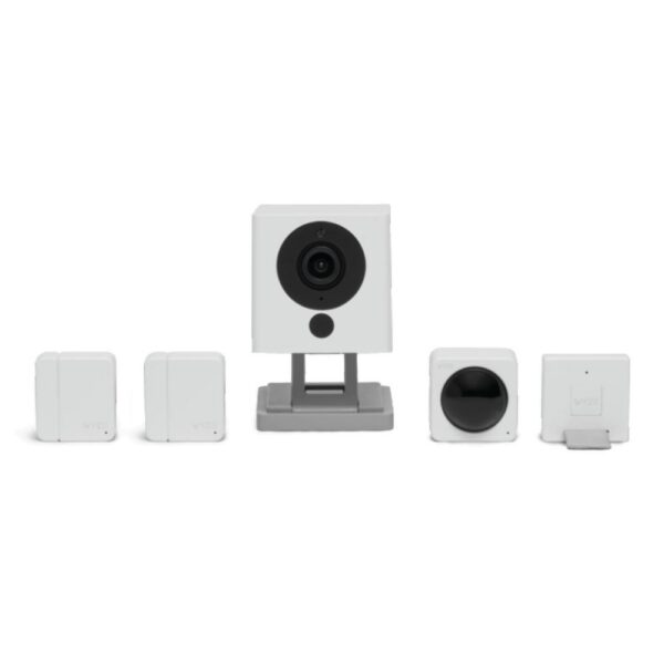 1080p Indoor Wireless Surveillance System includes WyzeCam v2 Camera and Wyze Sense Starter Kit 2