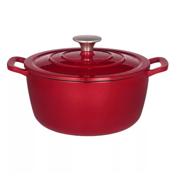 3.5-qt. Enameled Cast-Iron Dutch Oven 1