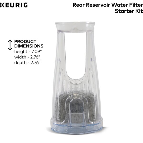 Keurig® Rear Reservoir Water Filter Kit With One Water Filter Handle and Water Filter 3