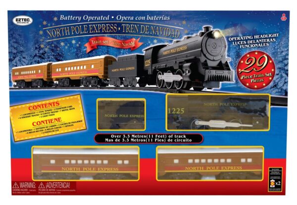 North Pole Express Train Set, 29 Pieces 2