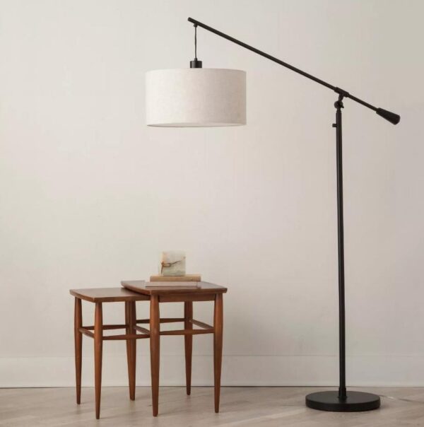 Cantilever Drop Pendant Floor Lamp Antique Brown - Threshold™ 6