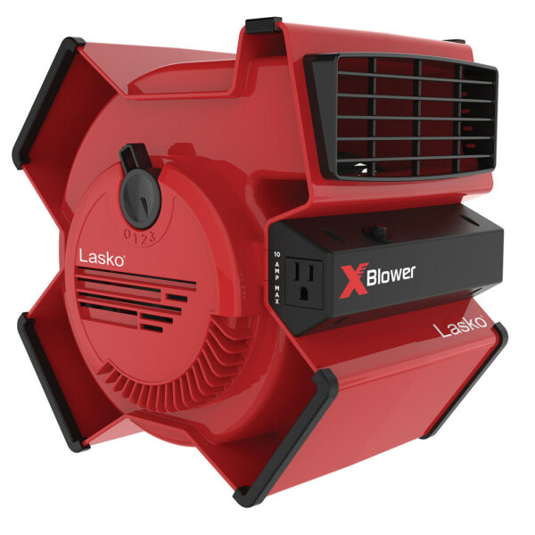 X-Blower Multi-Position Utility Blower Fan, Red