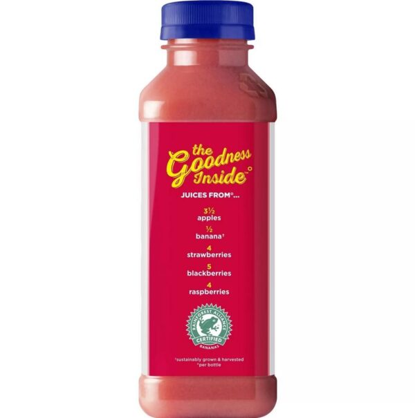 12 pks Naked All Natural Berry Blast Smoothie - 15.2 fl oz/pack - Image 4