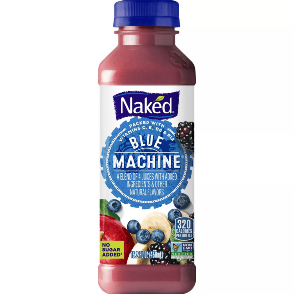 12 pks Naked Blue Machine Juice Smoothie - 15.2 fl oz/pack