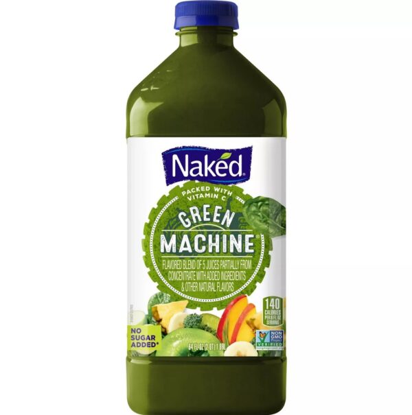 4 pks Naked Blue Machine Boosted Juice Smoothie - 64oz/pack