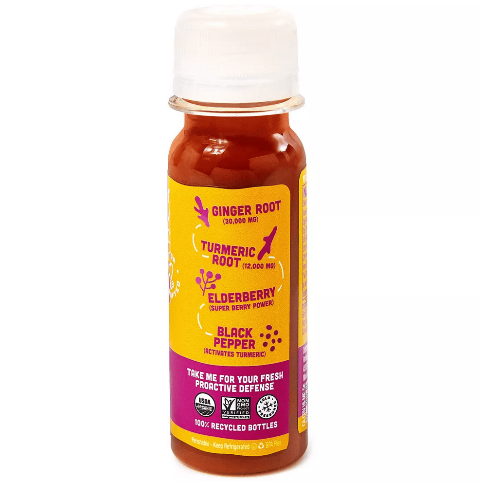 12 Pks Vive Organic Immunity Boost Elderberry Wellness Shot - 2 Fl Oz ...