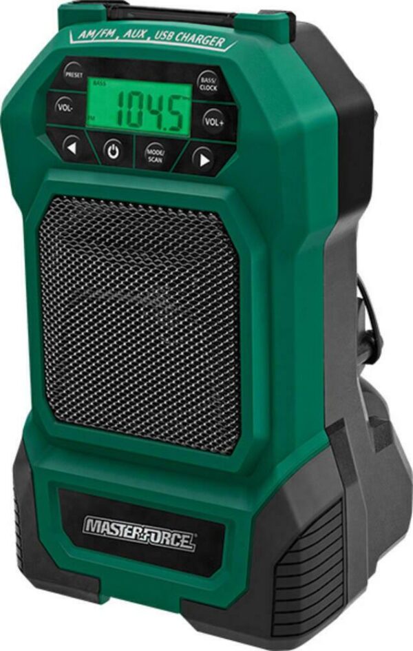 20-Volt Cordless Radio with Bluetooth® masterforce