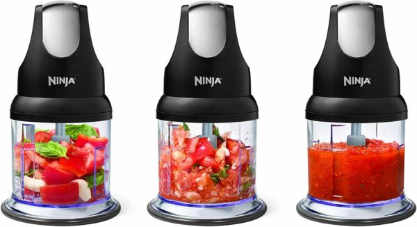 Ninja Food Chopper Express Chop with 200-Watt 16-Ounce Bowl for Mincing Choppi