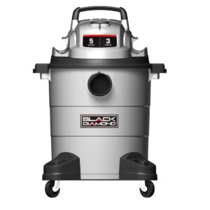 Black Diamond 5 Gallon, 3hp Wet Dry Vac