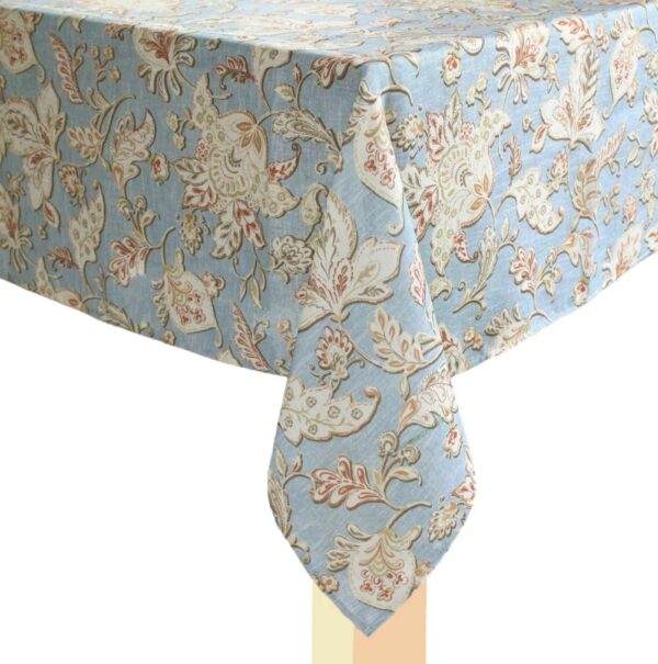 Jacobean Floral Print Tablecloth