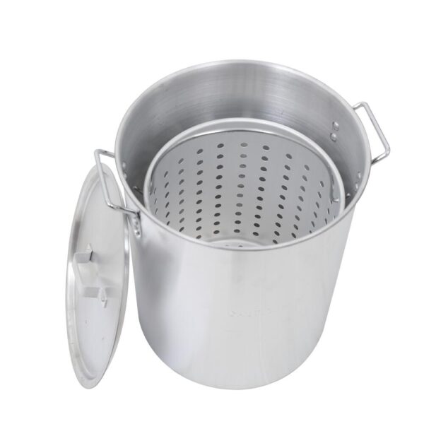 Frying Pot with Basket 30 quart Red Mountain Valleys