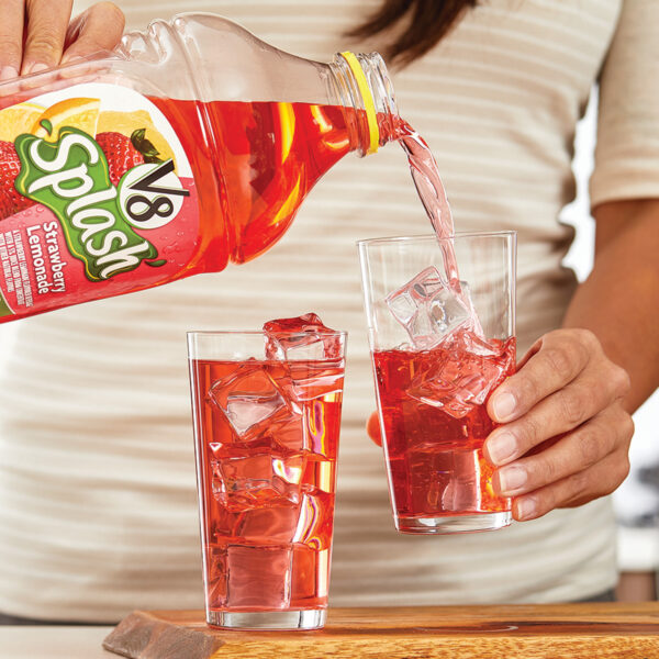 V8 Splash Strawberry Lemonade, 64 oz.