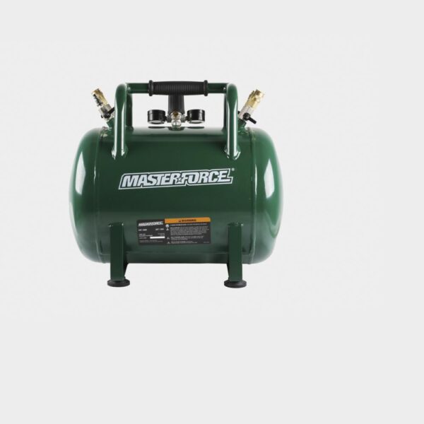 Masterforce® 10-Gallon 225 PSI Portable Jobsite Air Tank