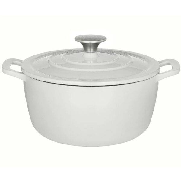 Food Network™ 5-qt. Enameled Cast-Iron Dutch Oven white