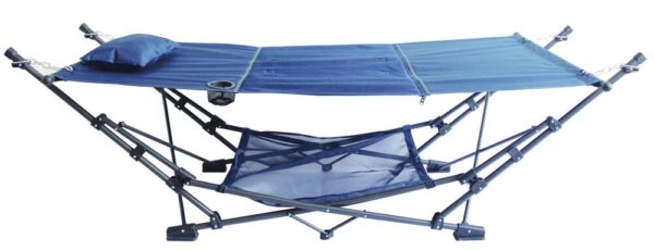 Guidesman Blue Polyester Foldable Hammock