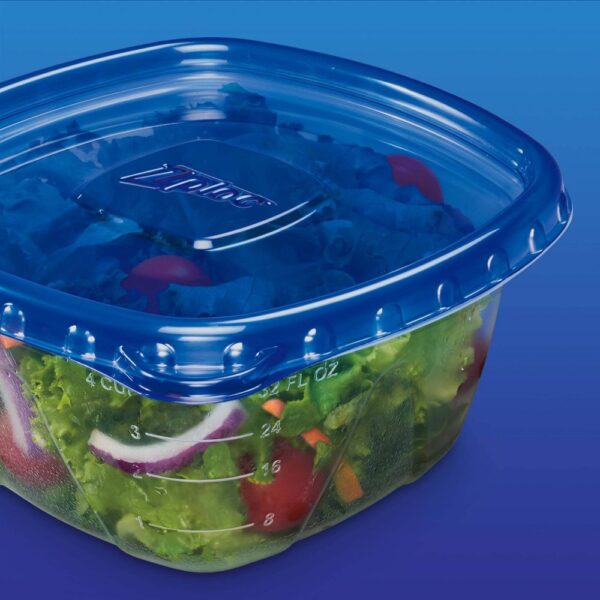 Ziploc Square Containers with Smart Snap Technology - 3ct