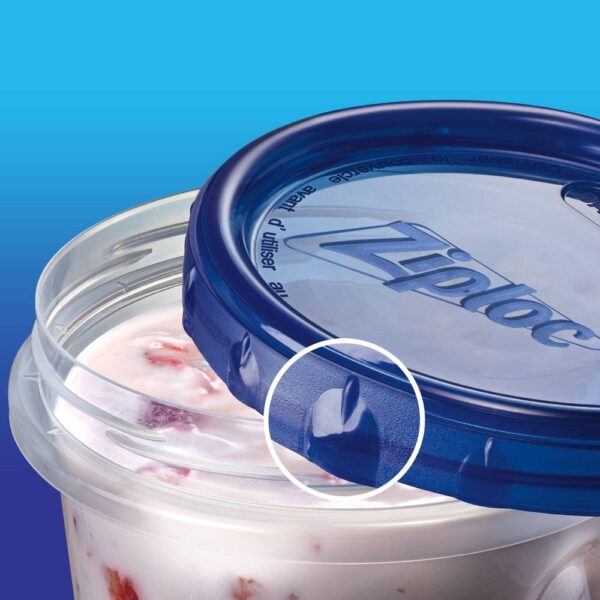 Ziploc Twist 'n Loc Medium Round Containers - 2ct