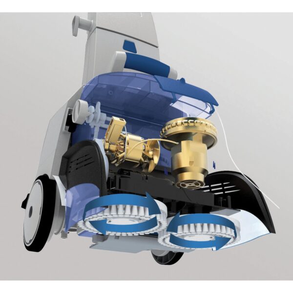 Carpet Cleaner and Extractor Koblenz The Koblenz CC-1210 Carpet Cleaner and Extractor has twin rotating brushes that gently clean carpets in a single pass. The included upholstery tool with nylon brushes easily cleans stairs, furniture, and hard to reach areas. The easy to use tank facilitates cleaning, removal, filling, and emptying with ease. Product Dimensions (L x W x H, Weight): 13 x 21.66 x 40.16 in., 26.46 lbs. Carpet cleaner and floor scrubber Upholstery tool with nylon brush easily cleans stairs, furniture, and hard-to-reach areas Powerful, convenient performance High-pressure pump Powerful independent motor and transmission High-efficiency vacuum motor Easy to fill and dump Detachable caddy for easy accessory storage Includes flexible hose, upholstery accessory, carpet brushes, detergent, and tool caddy