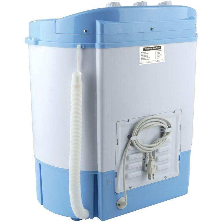 Compact and Portable Washer and Spin Dryer Pure Clean Trust the Pure Clean Compact and Portable Washer and Dryer for easy, energy-efficient operation. Simply insert detergent and water and watch it work thanks to the transparent tub container. It requires no special parts or plumbing, and does not require the dryer to be vented as it is ventless.