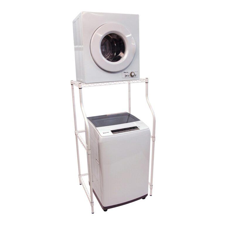 Magic Chef 1.6-Cu.-Ft. 340-Watt Top Load Washer White For limited-space areas and small loads, the White Magic Chef Compact 1.6-Cu.-Ft. Top Load Washer is a lifesaver. You can easily set your desired wash cycle using the electronic controls with LED display. Choose from 6 wash cycles, 3 water level settings, and 3 temperature settings to accommodate a variety of fabrics. Equipped with a number of convenient features, it includes a soft-close lid with a glass viewing window, stainless steel inner tub, detergent dispenser, and auto delay start. Ideal for anywhere you need to save space, this portable washer makes a great choice for apartments and vacation homes.