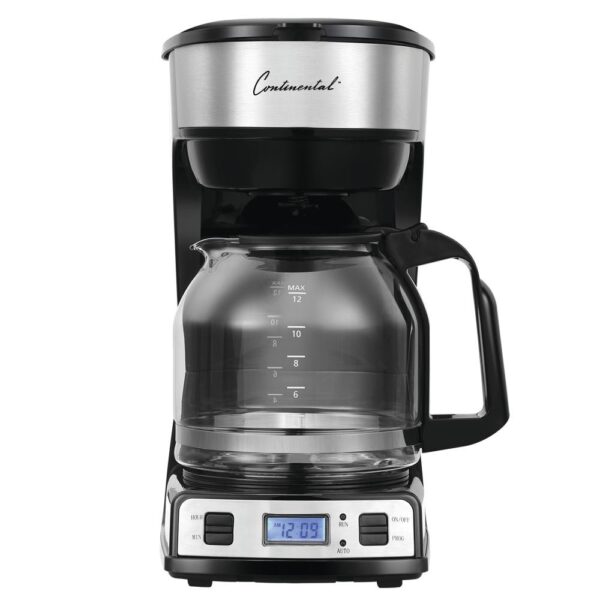 Continental Programmable Coffeemaker 12 Cup